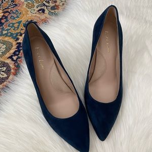 Essex Lane: Blue Suede Heels